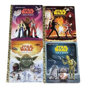 Star Wars Little Golden Books Set Of 4 Bundle Lot